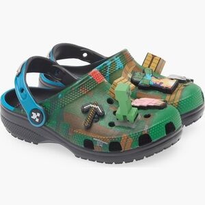 Youth Minecraft Crocs